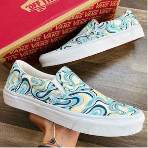 Vans Classic Slip-O Swirl Turquoise